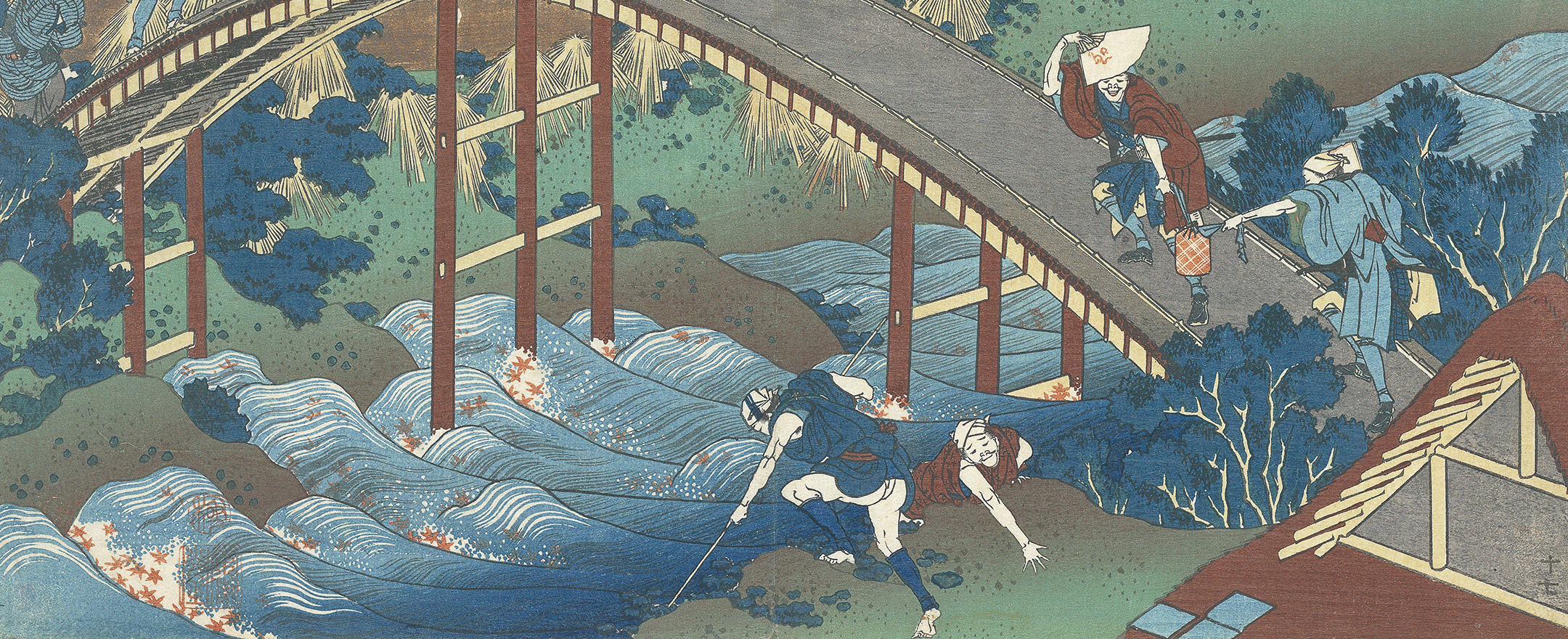 画像：浮世絵と和歌