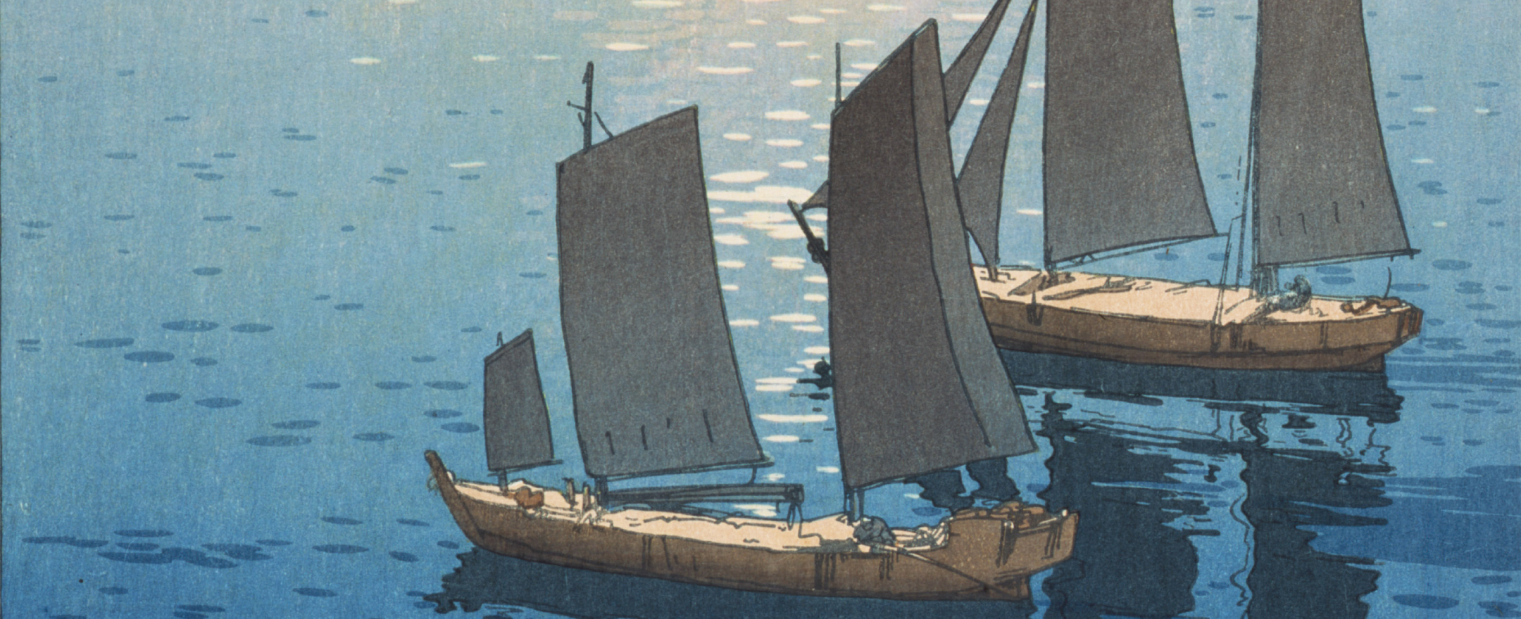 画像：吉田博の風景版画